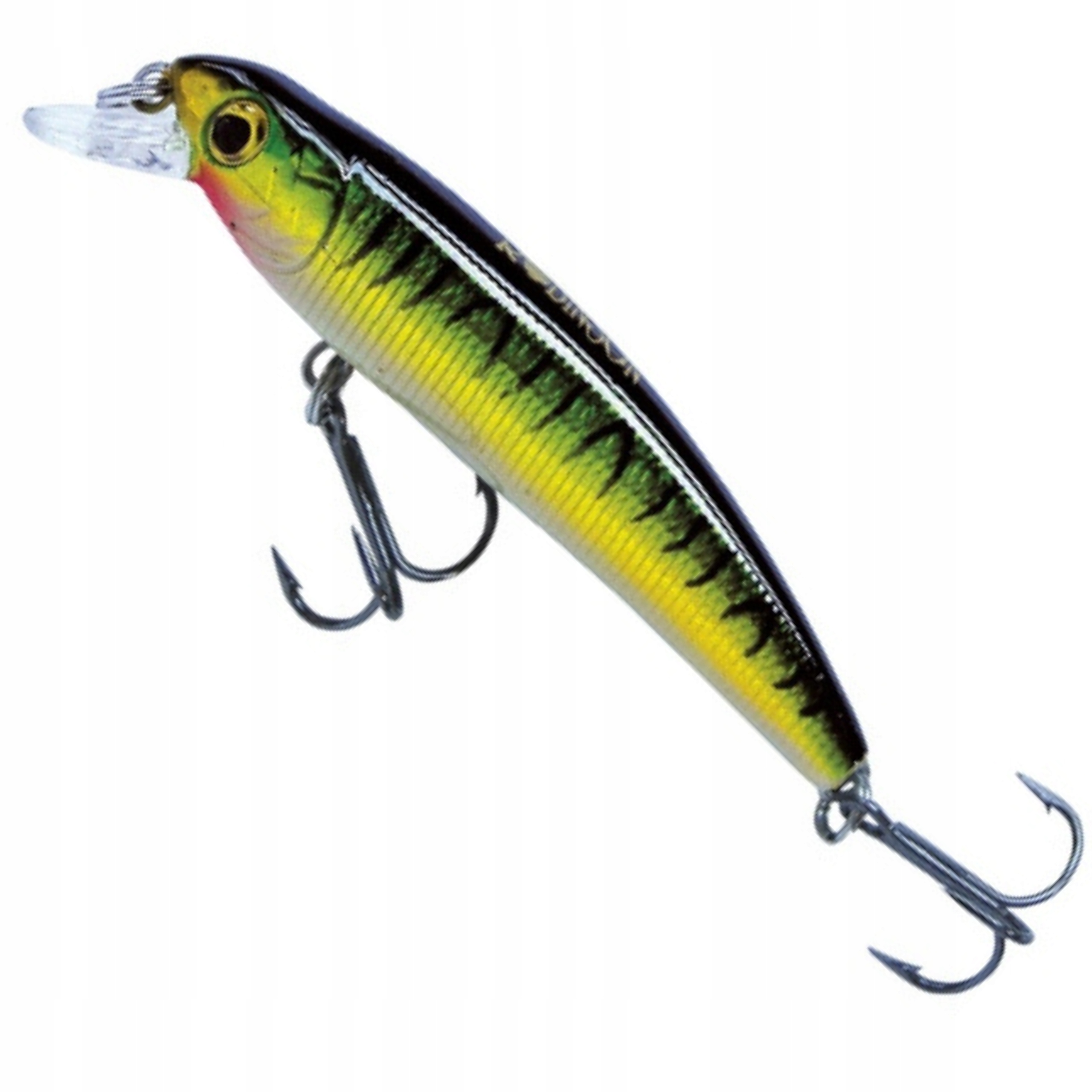 Wobler tonący Robinson Minnow Firetiger 7cm 5g Szczupak Okoń Sandacz