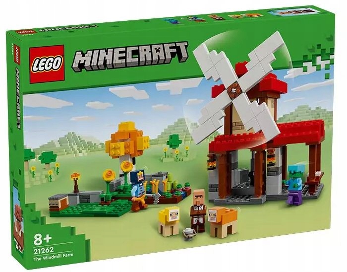 LEGO MINECRAFT - FARMA Z WIATRAKIEM NR 21262