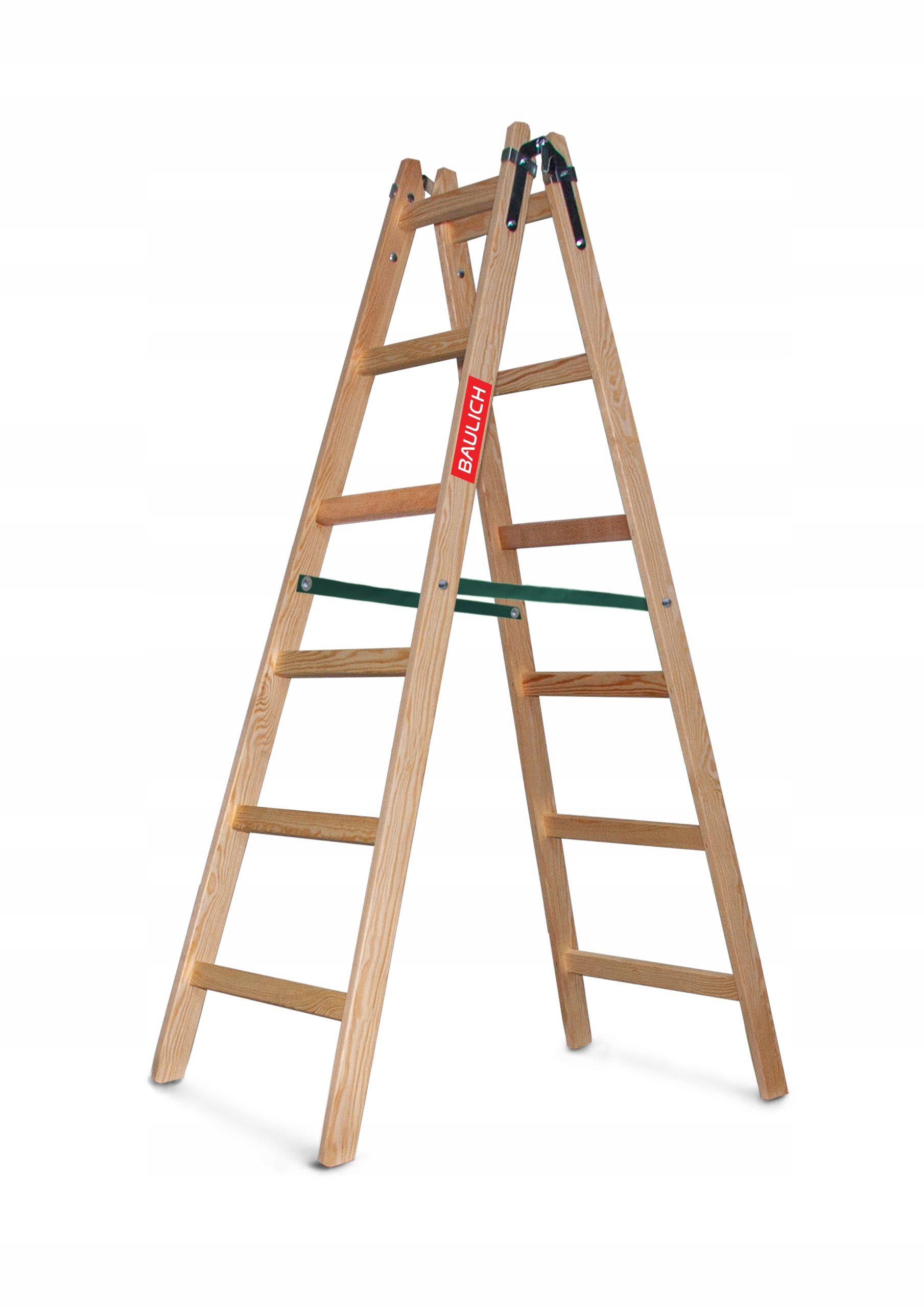Drabina drewniana STANDARD 182cm 2x6 - BAULICH Kod producenta BA-DR-DR-2X6