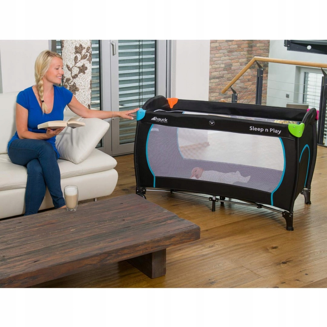 HAUCK Łóżeczko turstyczne Sleep'n Play Go plus Długość 120 cm