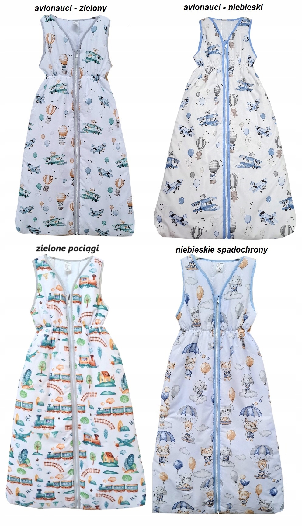 ŚPIWOREK DO SPANIA 104-110cm * OCIEPLONY LUB LETNI Długość 102 cm