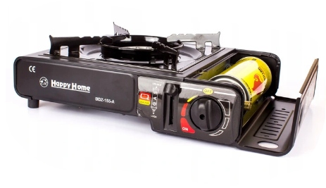 PRZENOŚNA MAŁA KUCHENKA GAZOWA SAMOCHODOWA +4 GAZY Liczba pól grzewczych/palników 1