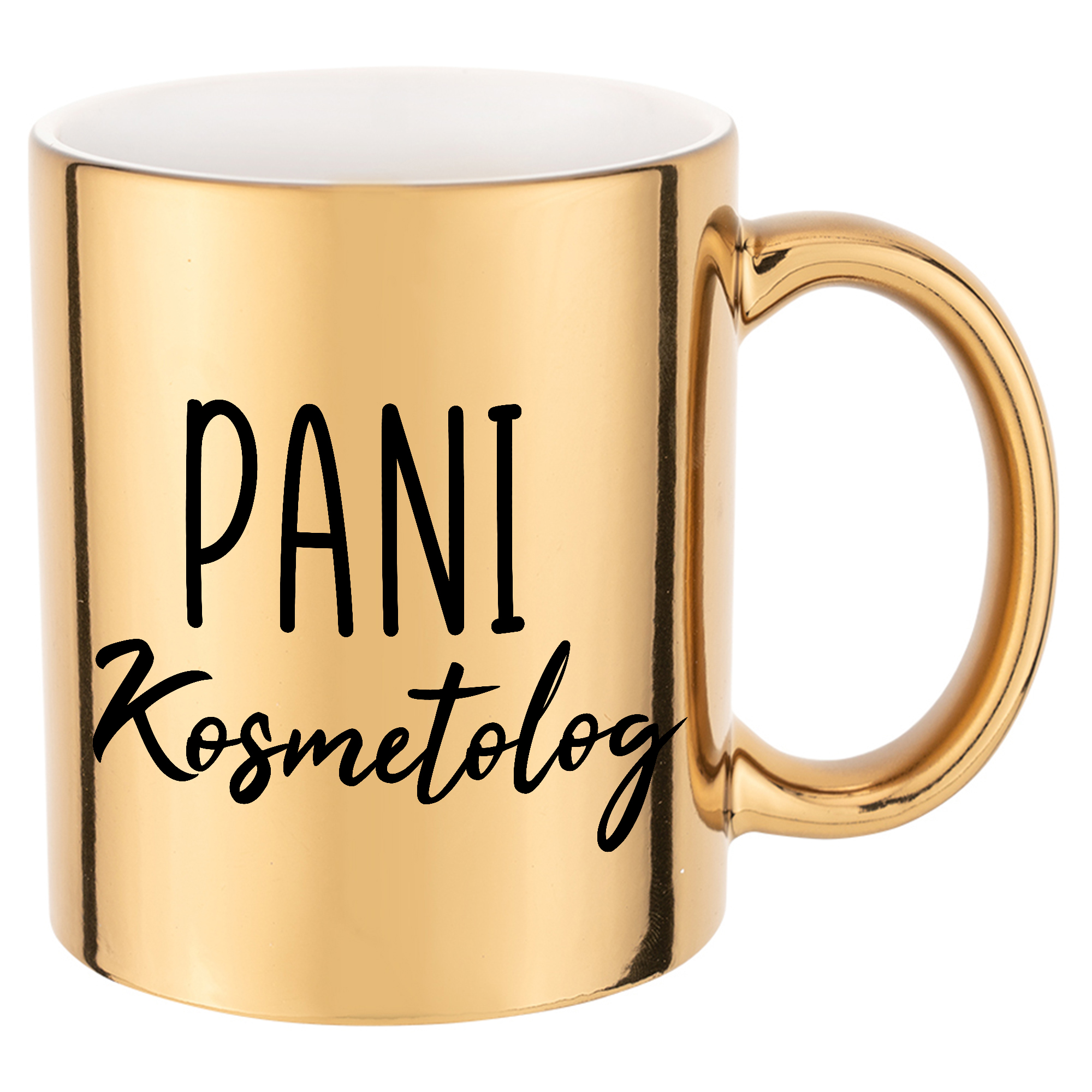 

Kubek Złoty Pani Kosmetolog Dużo Wzorów