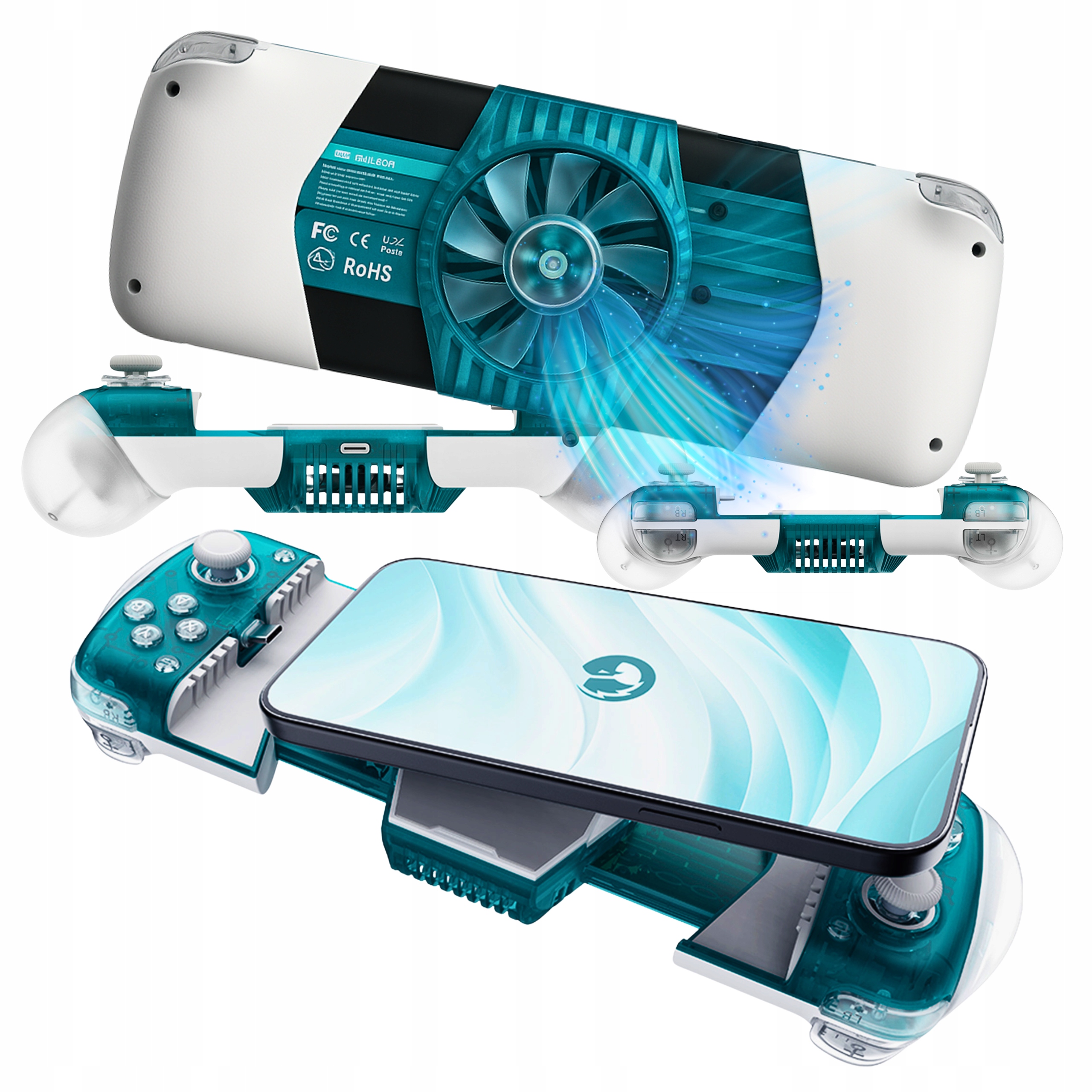 Mobilný ovládač GameSir X3 Pro Usb-c s držiakom na telefón Android iOS