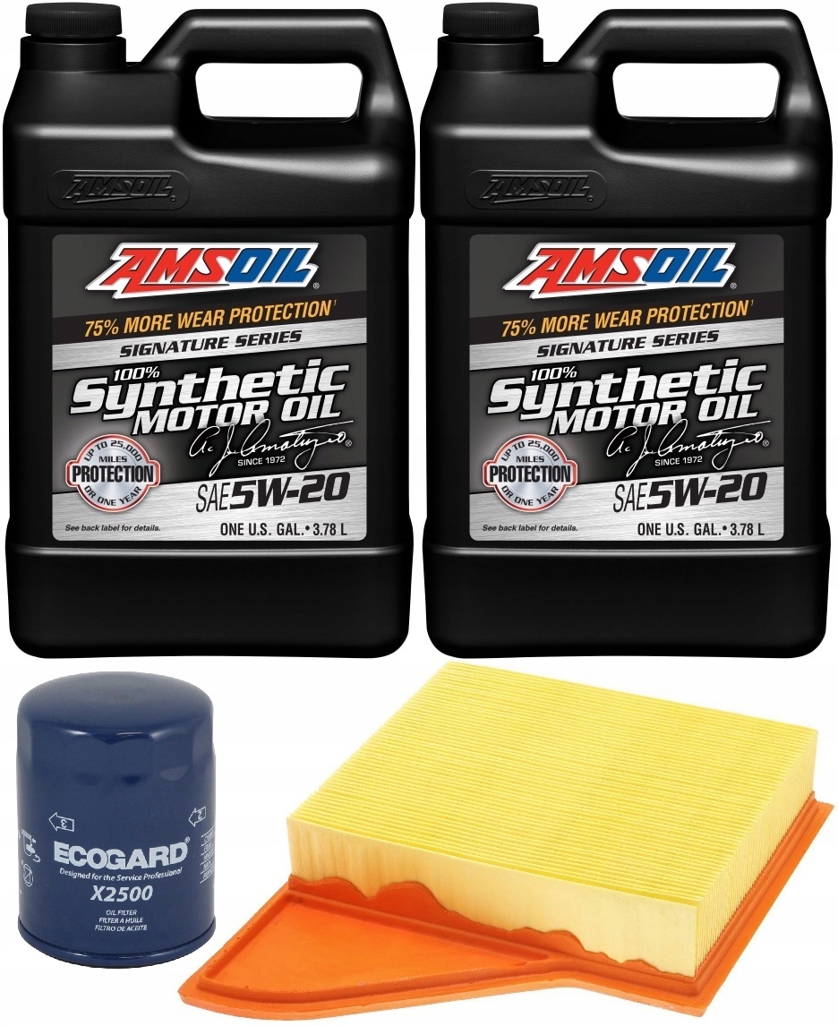 AMSOIL 5W20 + FILTRY FORD MUSTANG 5,0 11-14
