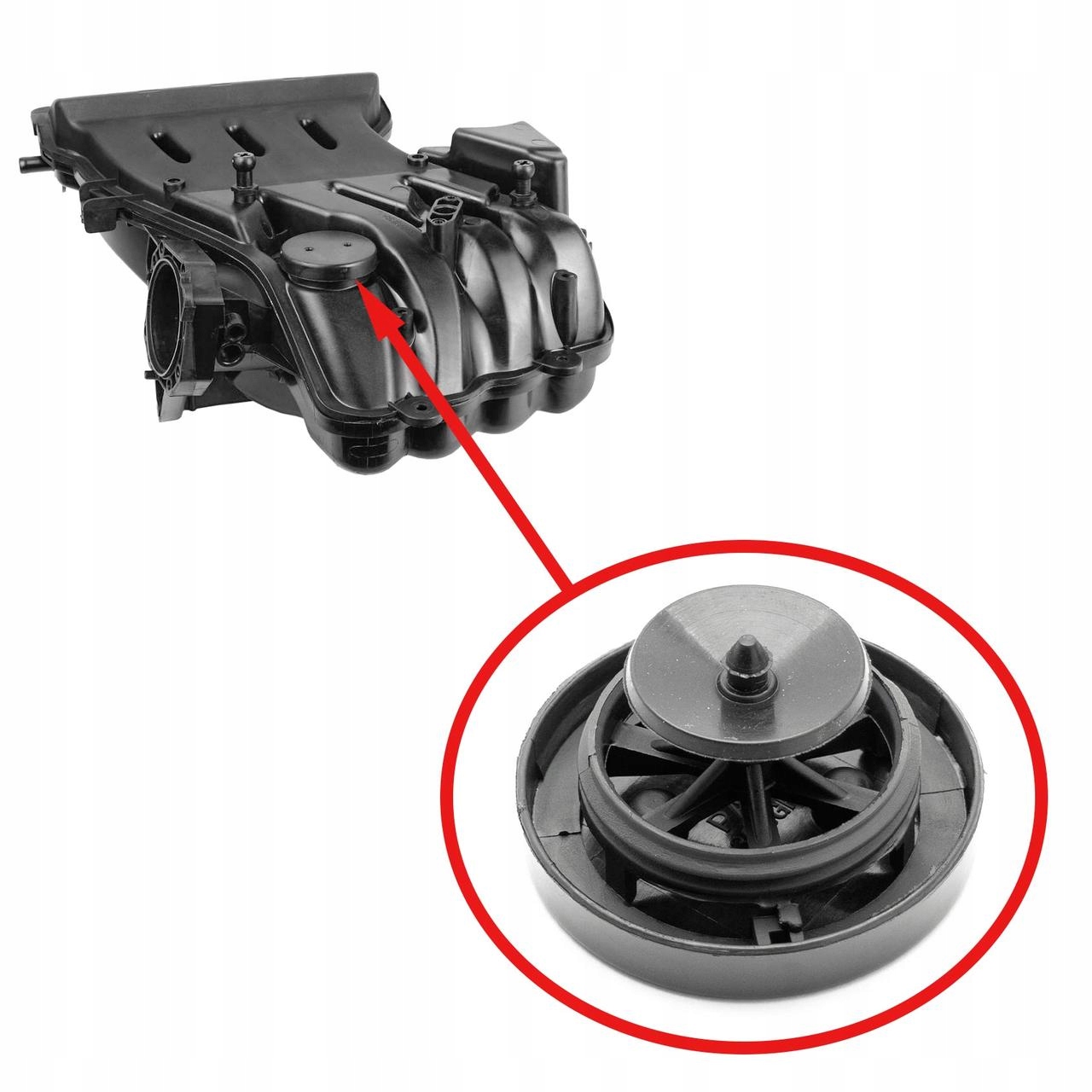 Sada pro opravu ventilačního ventilu Vag 06A198205A, 06A133203DR