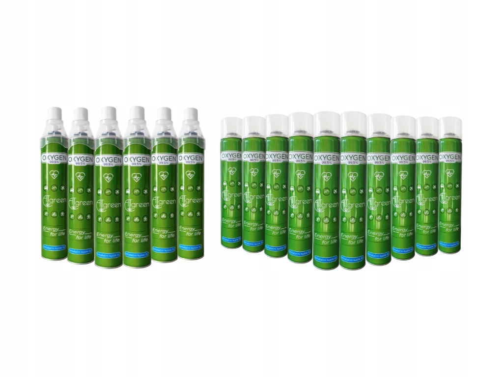 Tlen inhalacyjny O2 - Klasik - 16 sztuk