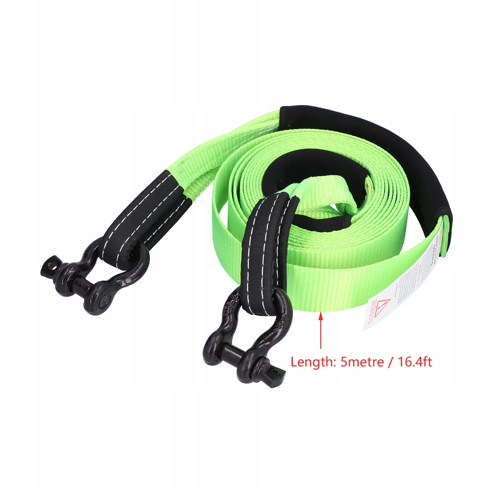 PAS HOLOWNICZY LINA LINKA HOLOWNICZA 5M 5 TONY Uciąg 5000 kg