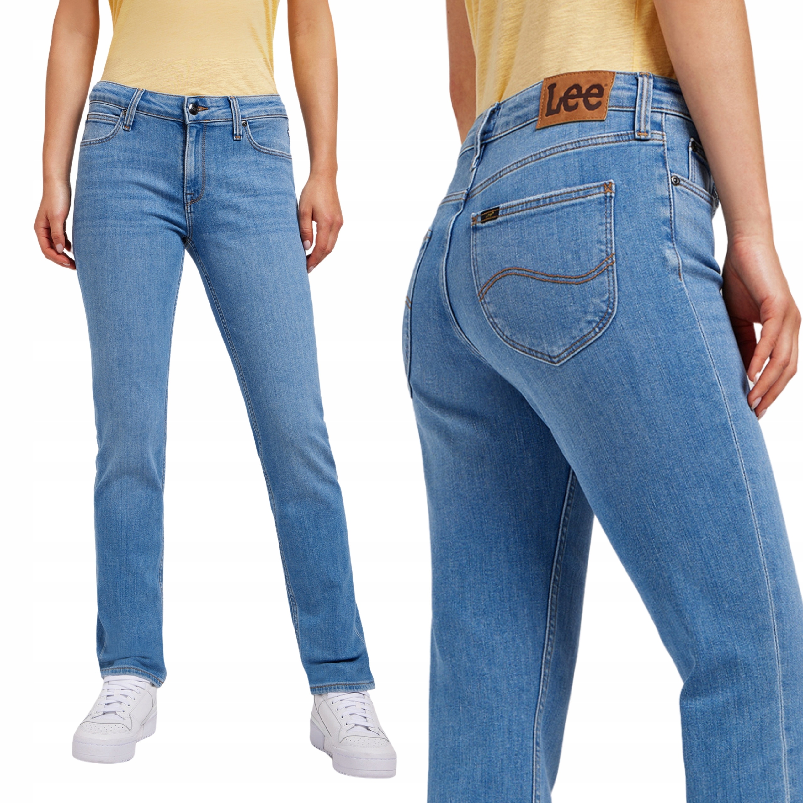 Lee kalhoty Regular slim Blue jeans Elly W27 L31