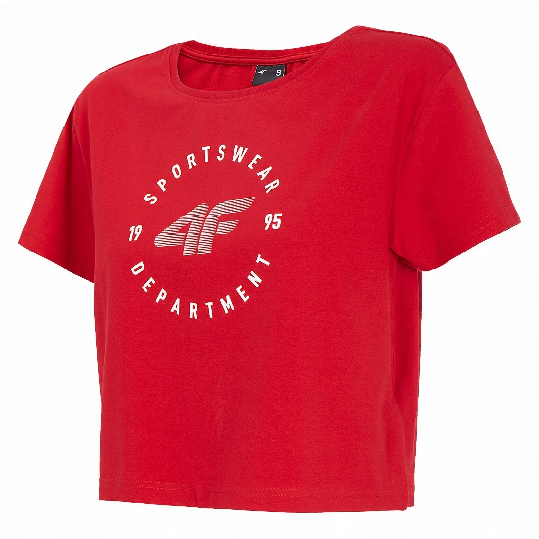 

4F Luźna Damska Koszulka T-shirt TSD020 > M