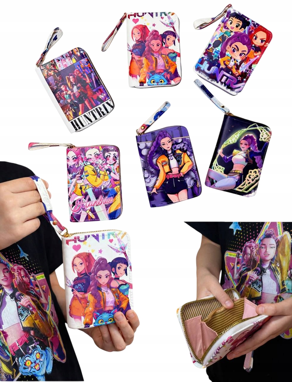 Portmonetka dziecięca K-POP Demon Hunters