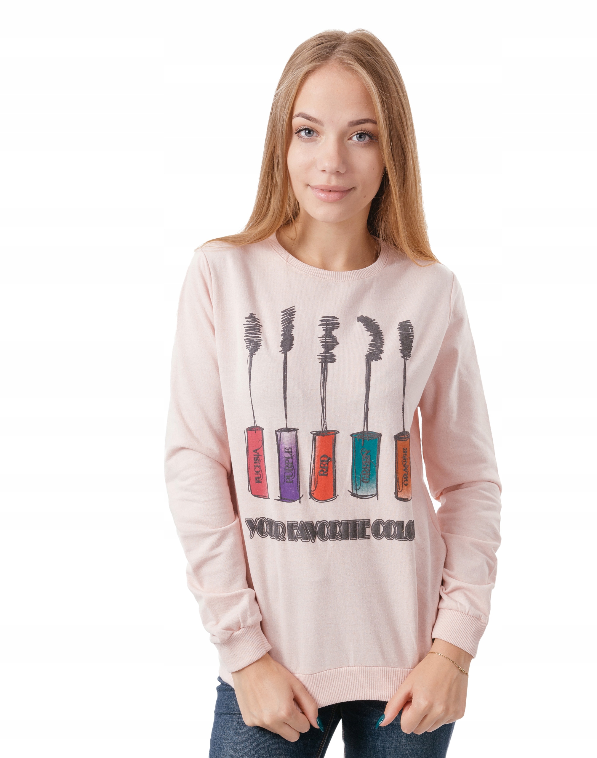 

Cienka Bluza Damska Dresowa Bawełniana 5030-07 XL