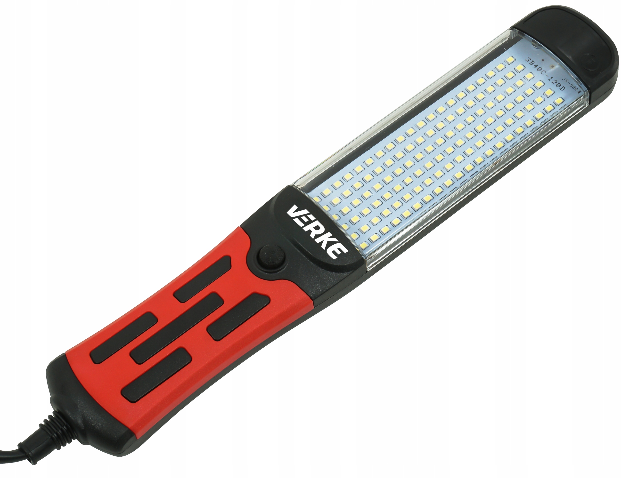 LATARKA WARSZTATOWA LAMPA LAMPKA KANAŁOWA 120 LED NA KABLU 10M HAKIEM MOCNA Marka Verke