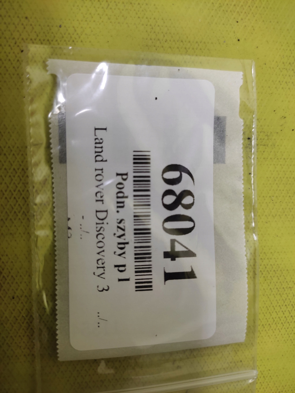 LAND ROVER DISCOVERY III window regulator left front 994731