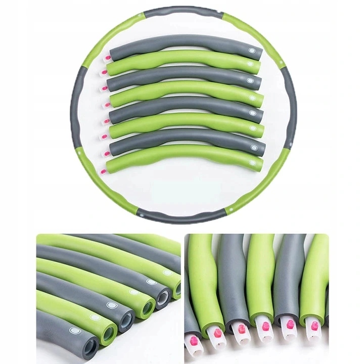 ODCHUDZAJĄCE KOŁO HULA HOP HULAHOP Z MASAŻEREM FIT