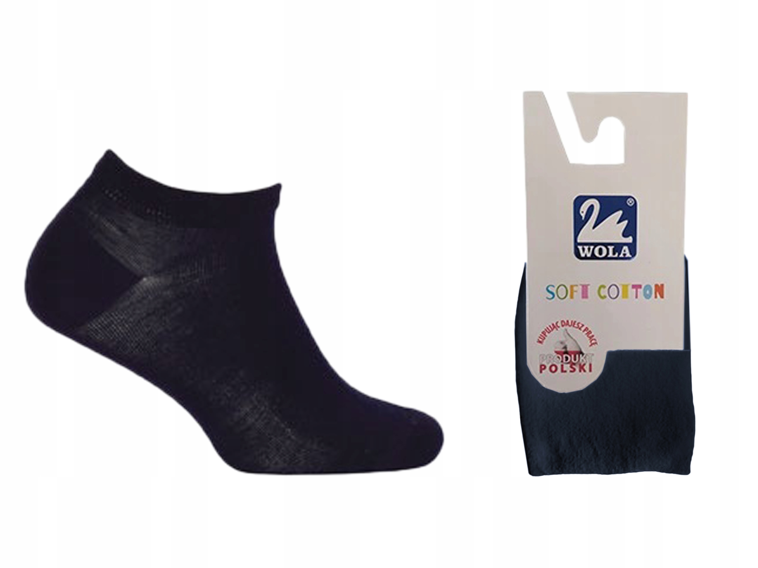 

Wola stopki dziecięce Soft Cotton granat 30/32