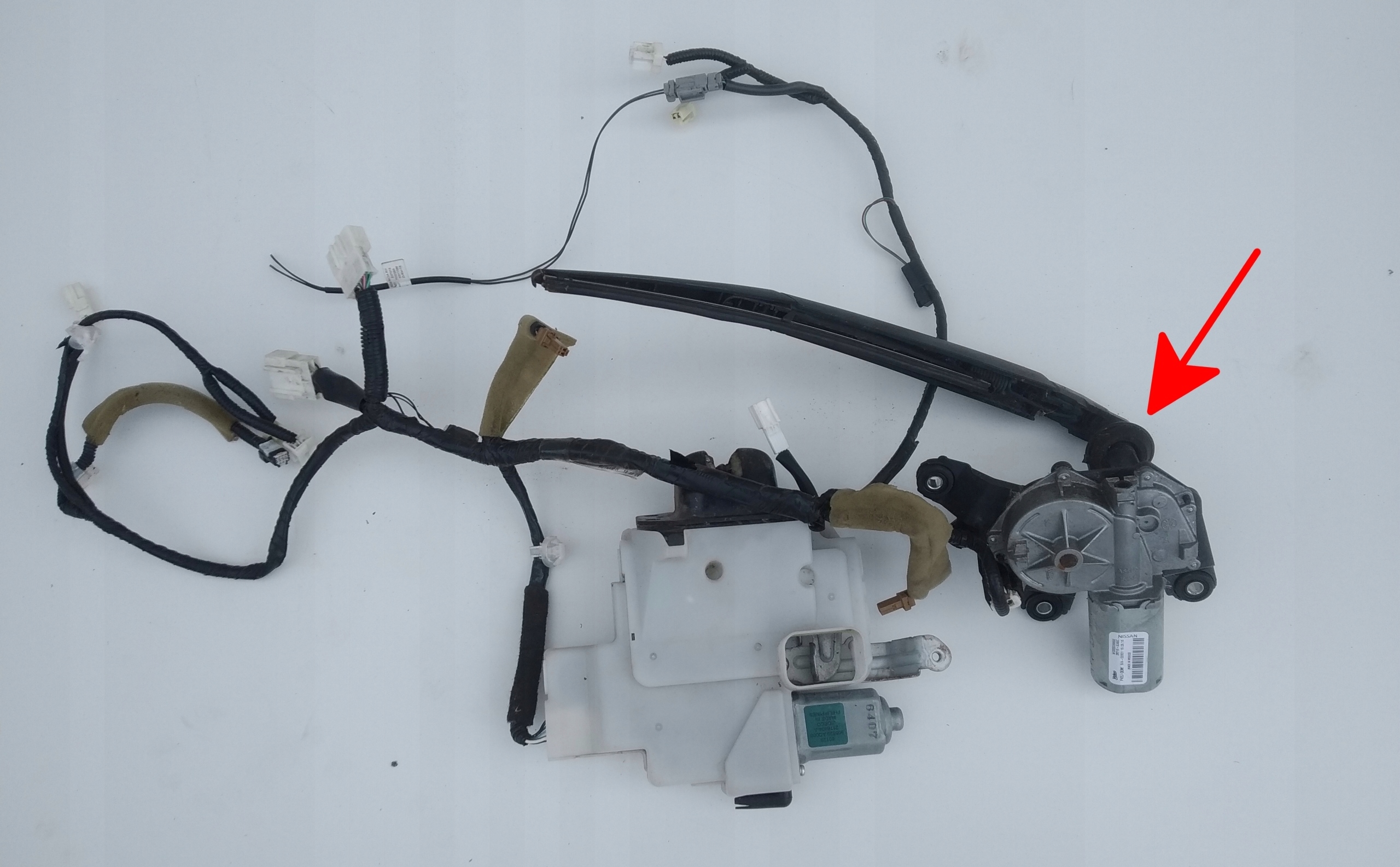 RAMIĘ SILNIK WYCIERACZKI TYLNEJ INFINITI QX60 JX35 Producent części Infiniti OE