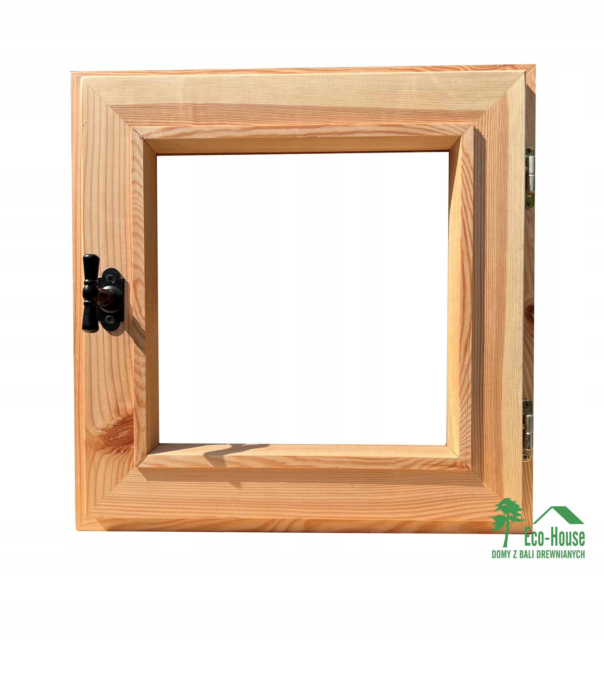 OKNO DREWNIANE OTWIERANE 70x70cm