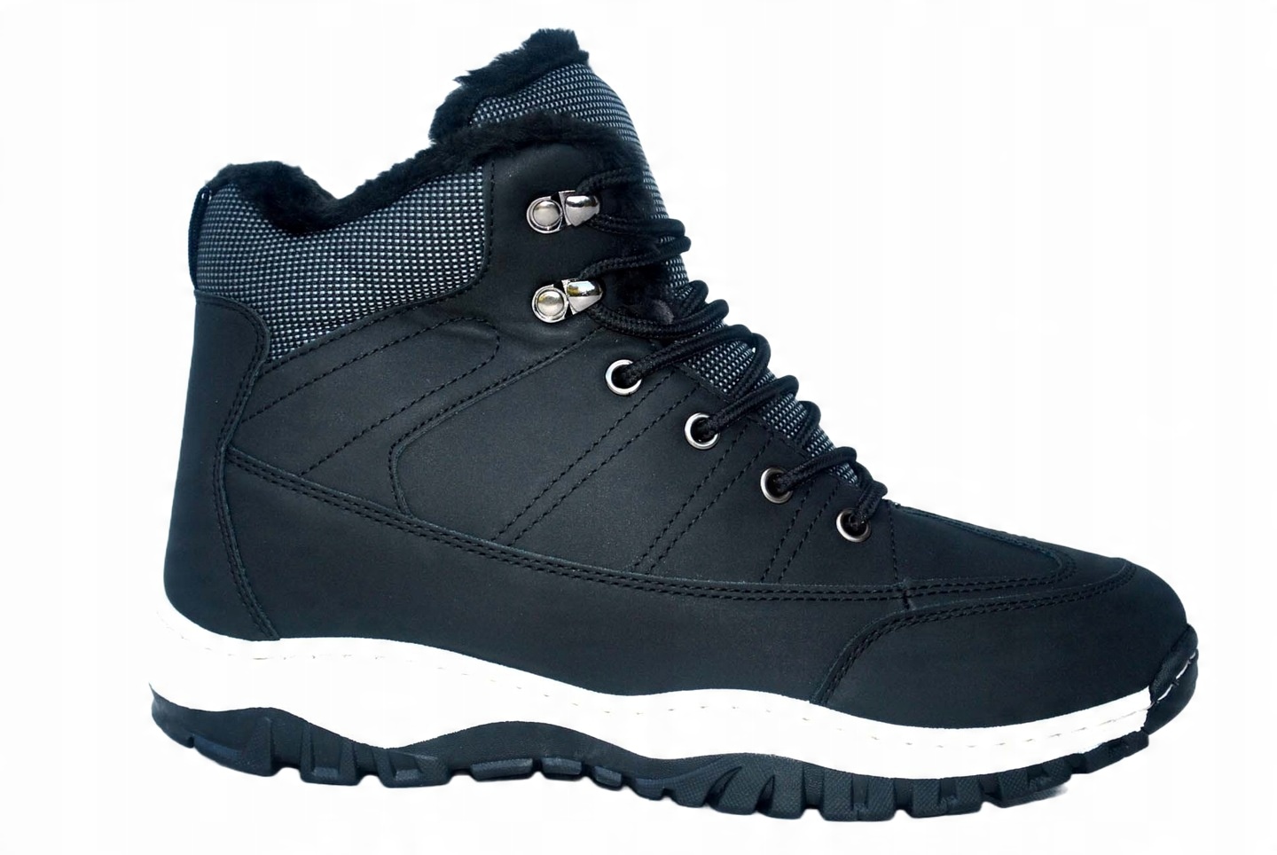 

Buty Ocieplane Zimowe Śniegowce Treking Szyte Nev
