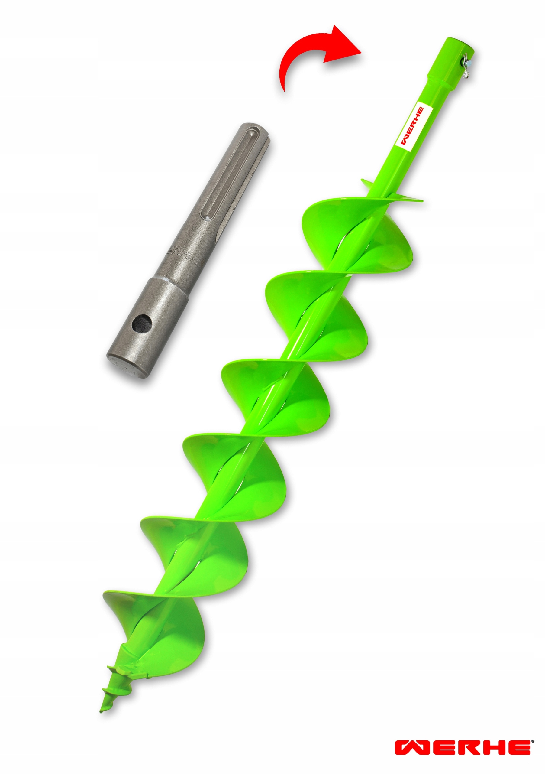 

Świder Wiertło do Gleby 120H mm Adapter Sds Max