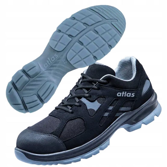 Męskie Półbuty Robocze Z Podnoskiem Atlas Flash 6305 Xp Esd S3 W10 42