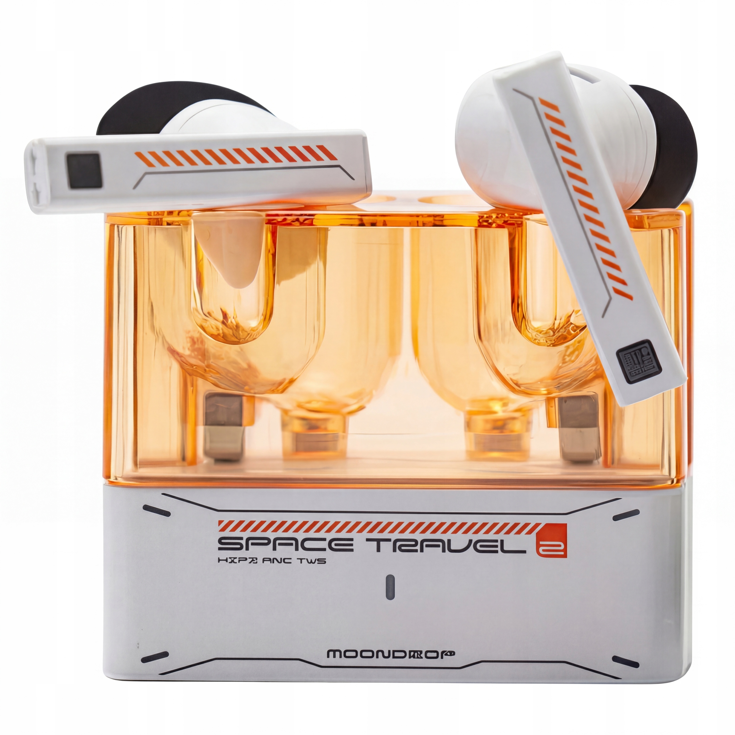 Moondrop Space Travel 2 white Słuchawki Tws Hi-Fi z redukcją szumów Bt 6.0