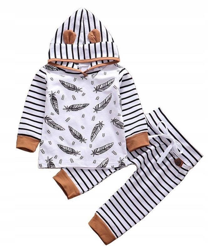 

Komplet 2cz. bluza spodnie dres Piórka Nowy 80