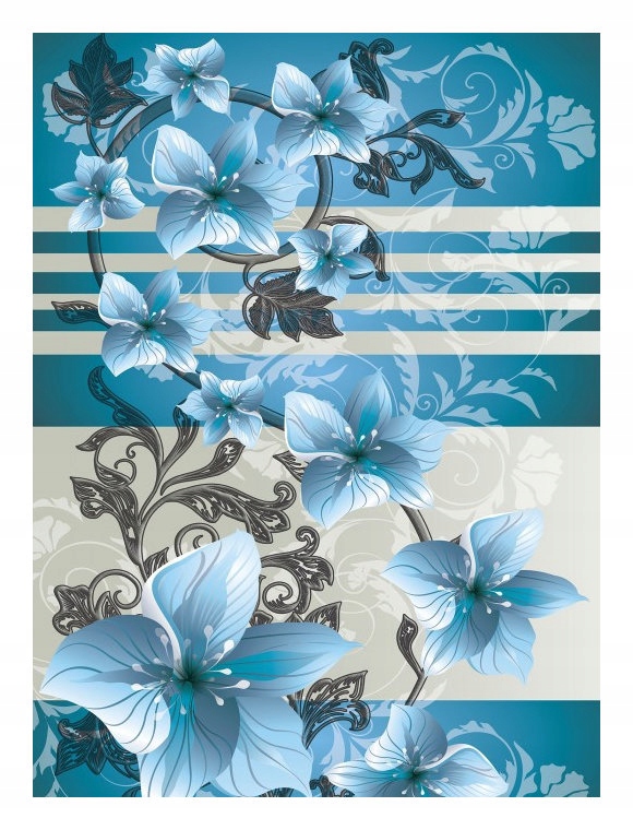 Fototapeta Květiny Orchideje Magnolie vinyl skandinávský styl 184x254 lepidlo