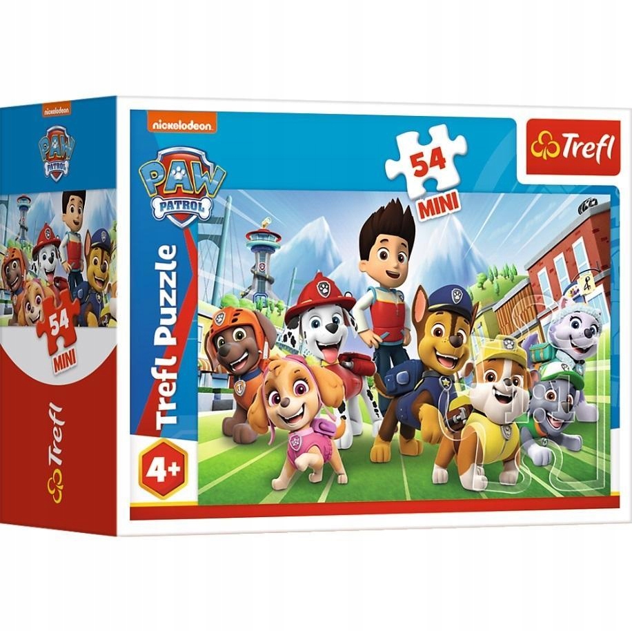 

Puzzle Mini 54 El Bądź jak Psi Patrol Trefl 1975