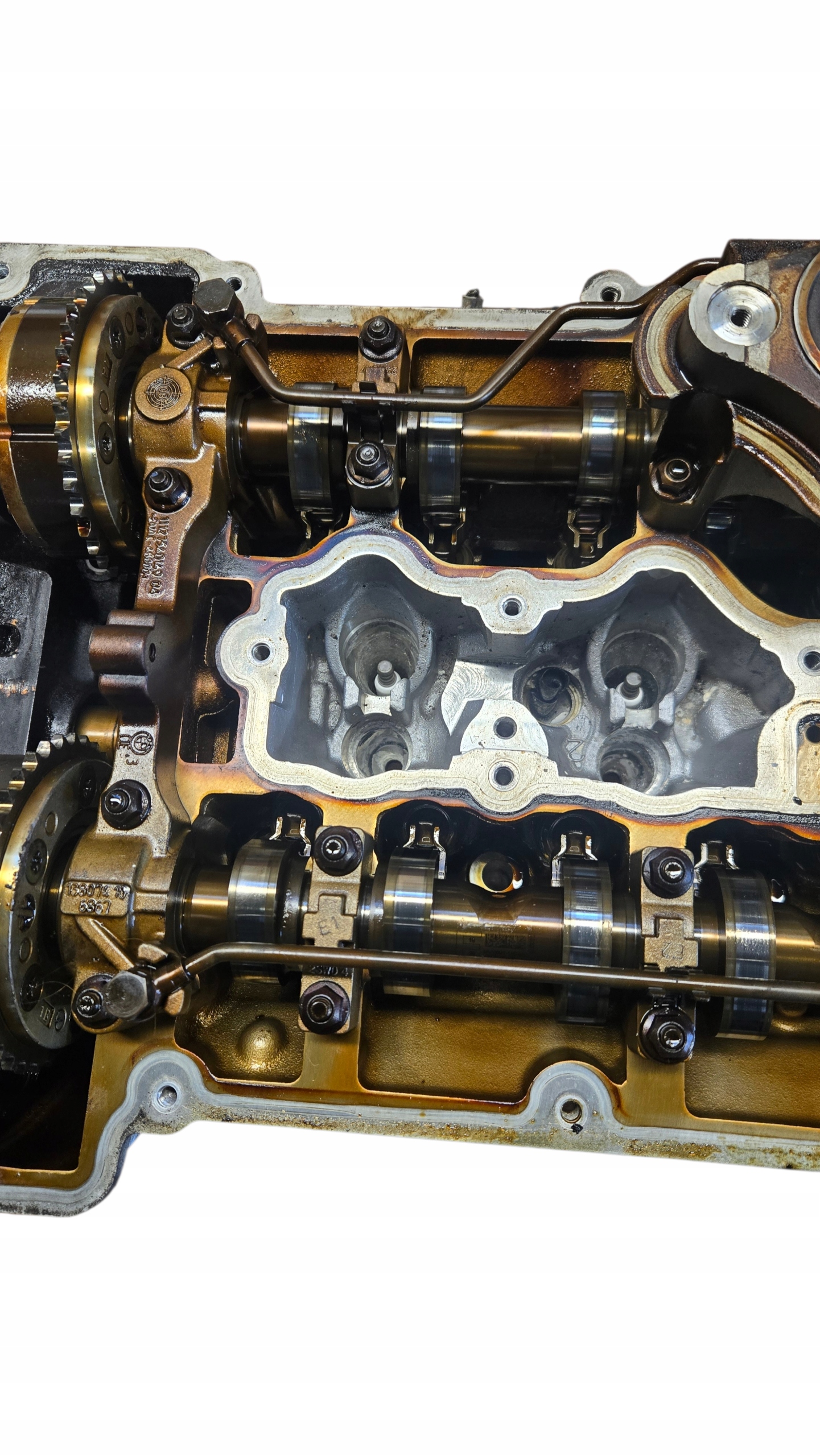 BMW E81 E87 E88 E90 E60 E61 1.8i 2.0i N43 TESTATA ALBERI A CAMME completa 7559168