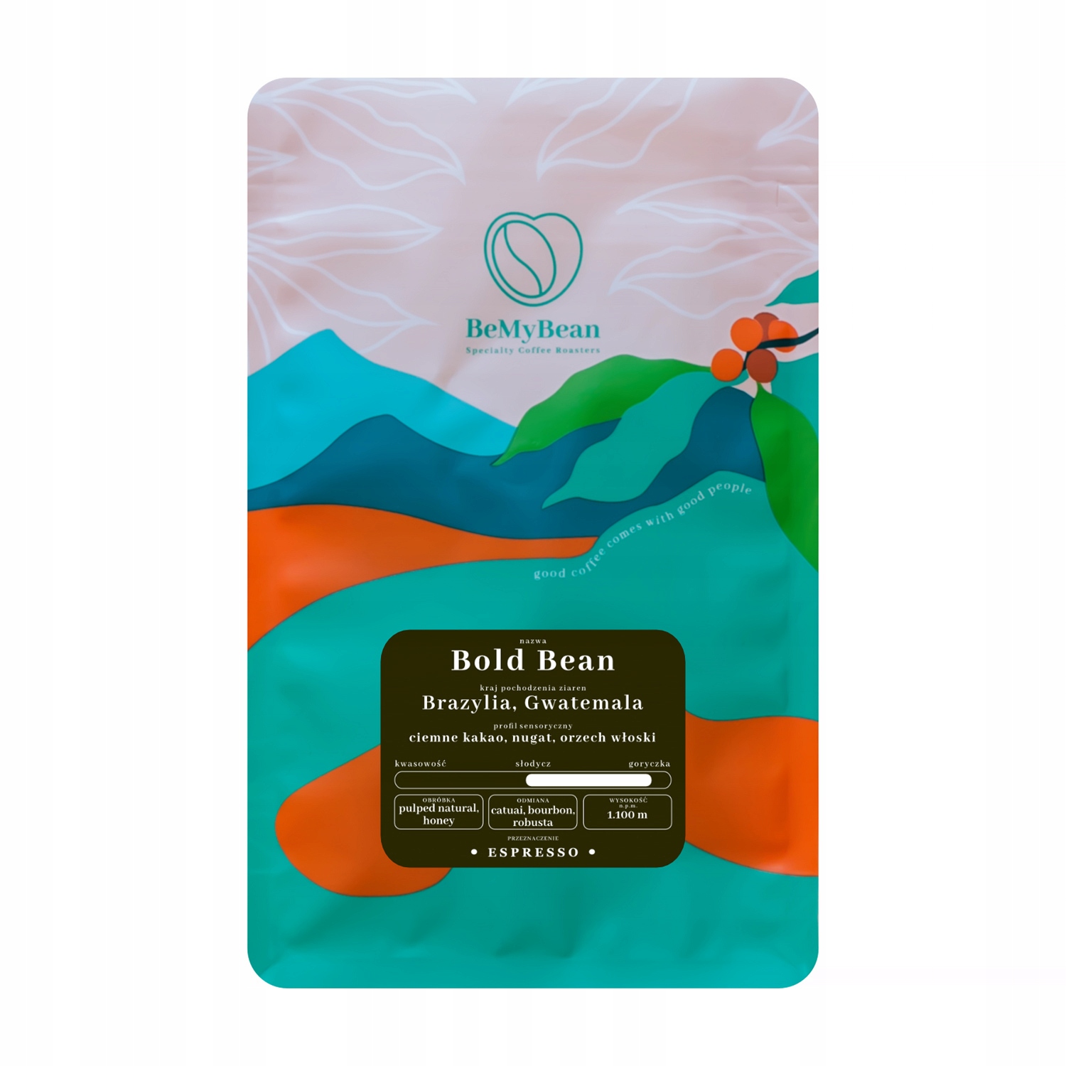 Bemybean Bold Bean Coffee Arabica Kawa Ziarnista 1KG