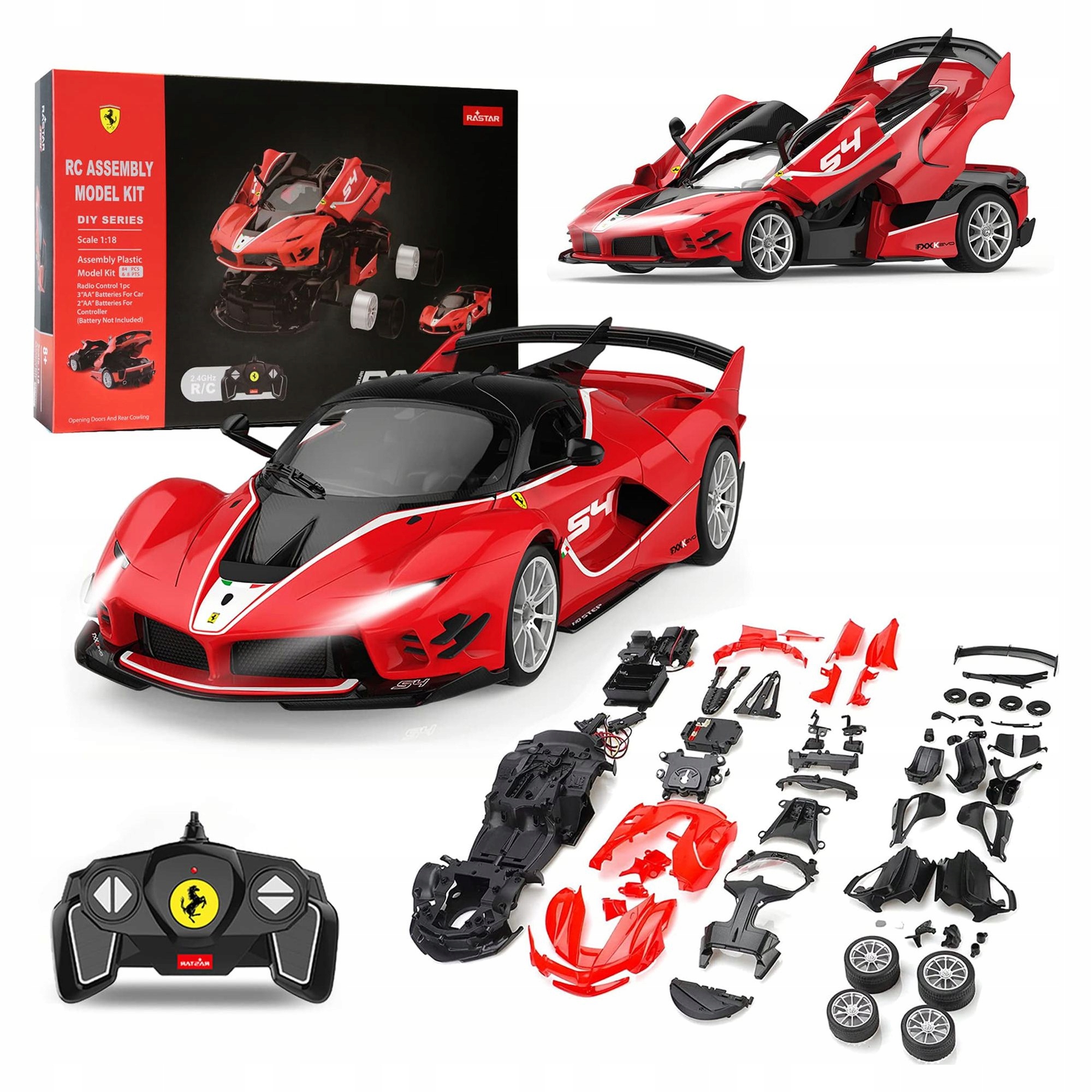 Ferrari Fxx-k Evo Rastar na dálkové ovládání pro skládání Auto Pilot