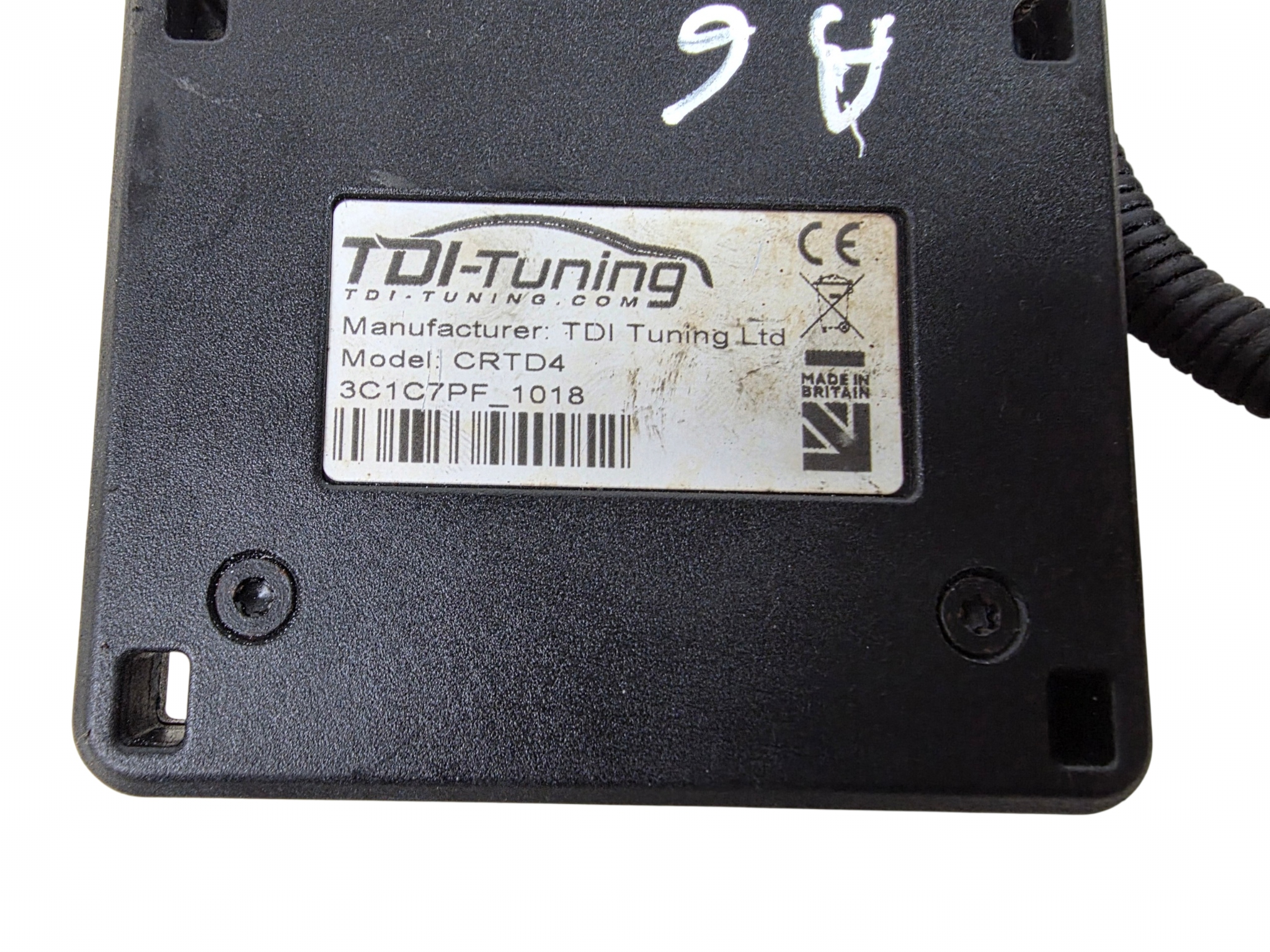 AUDI A6 2.7 TDI 2008 CFG TDI-TUNING BOX CRTD4 3C1C7PF 1018