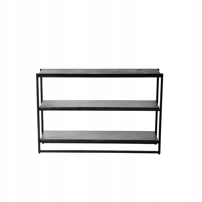 Muubs Nevada Regál z dreva Mango čierny