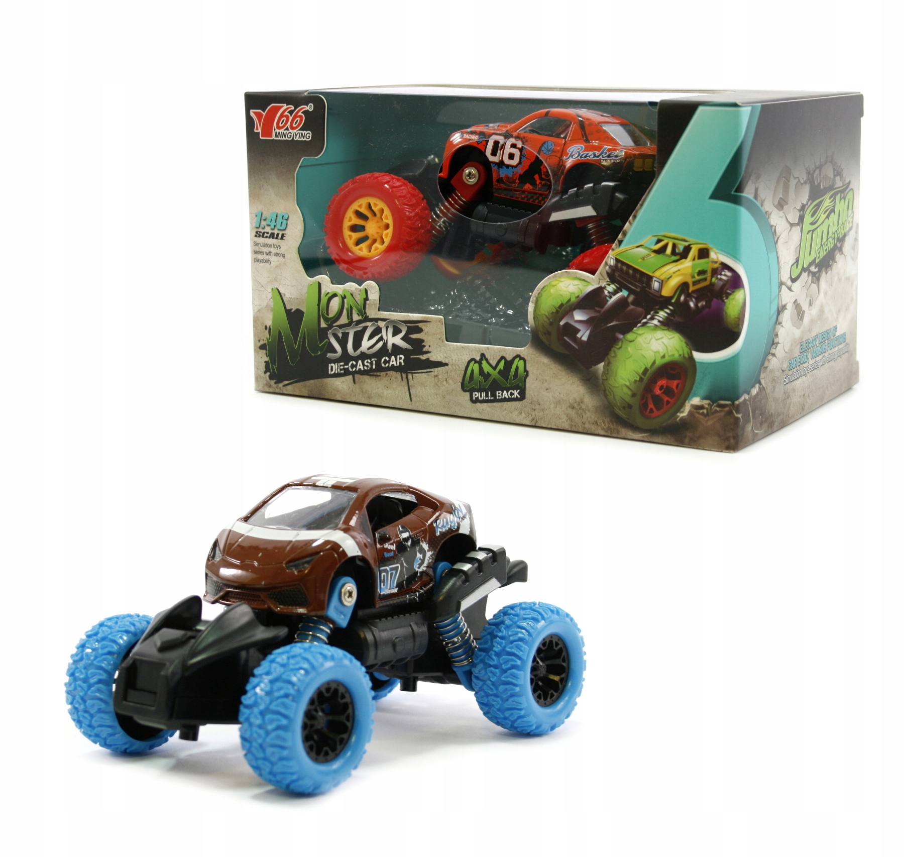 

Auto Monster Truck Terenowy Resorak Różne