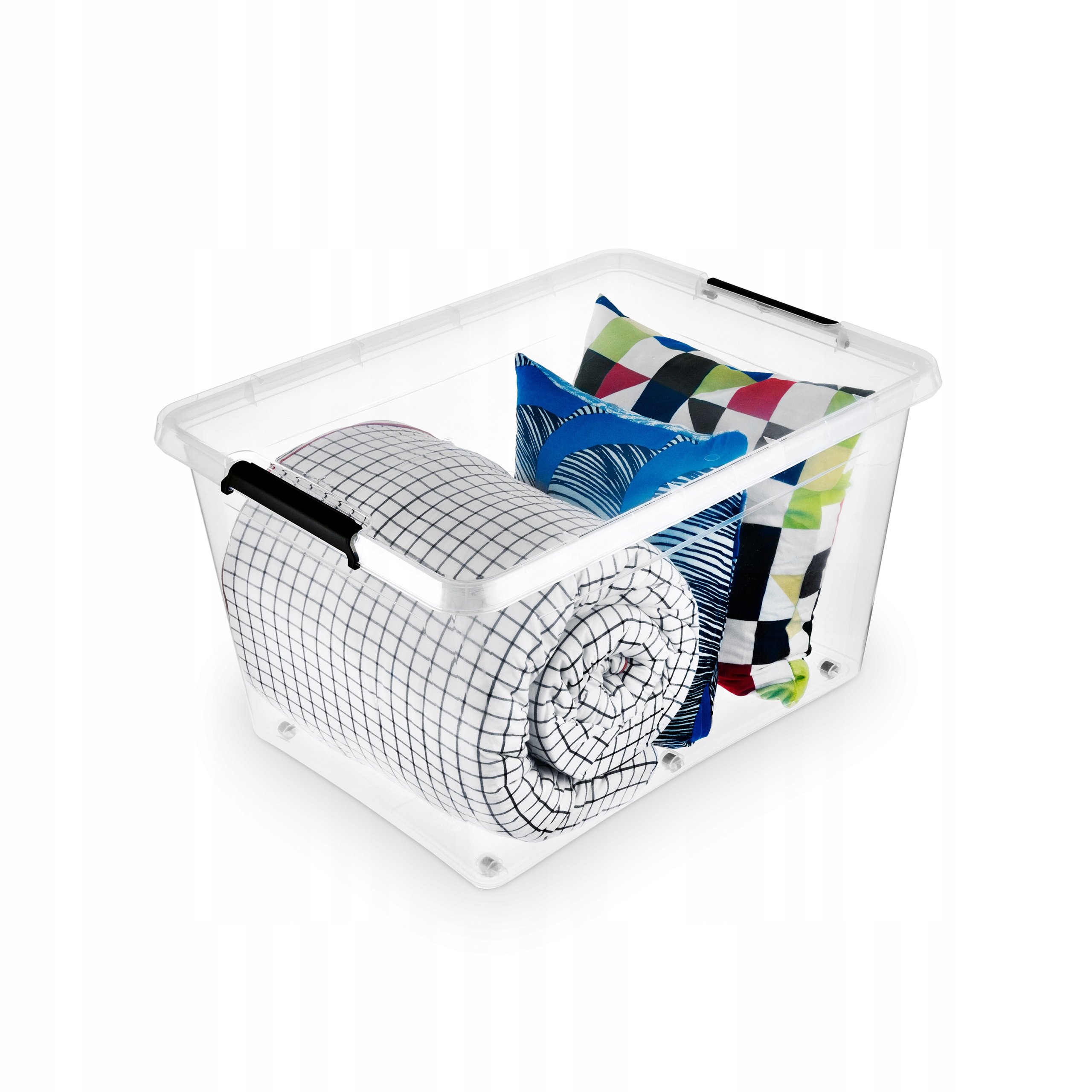 pojemnik przezroczysty MOXOM 1322 SimpleStore 4,5L 2szt.! Stan opakowania oryginalne