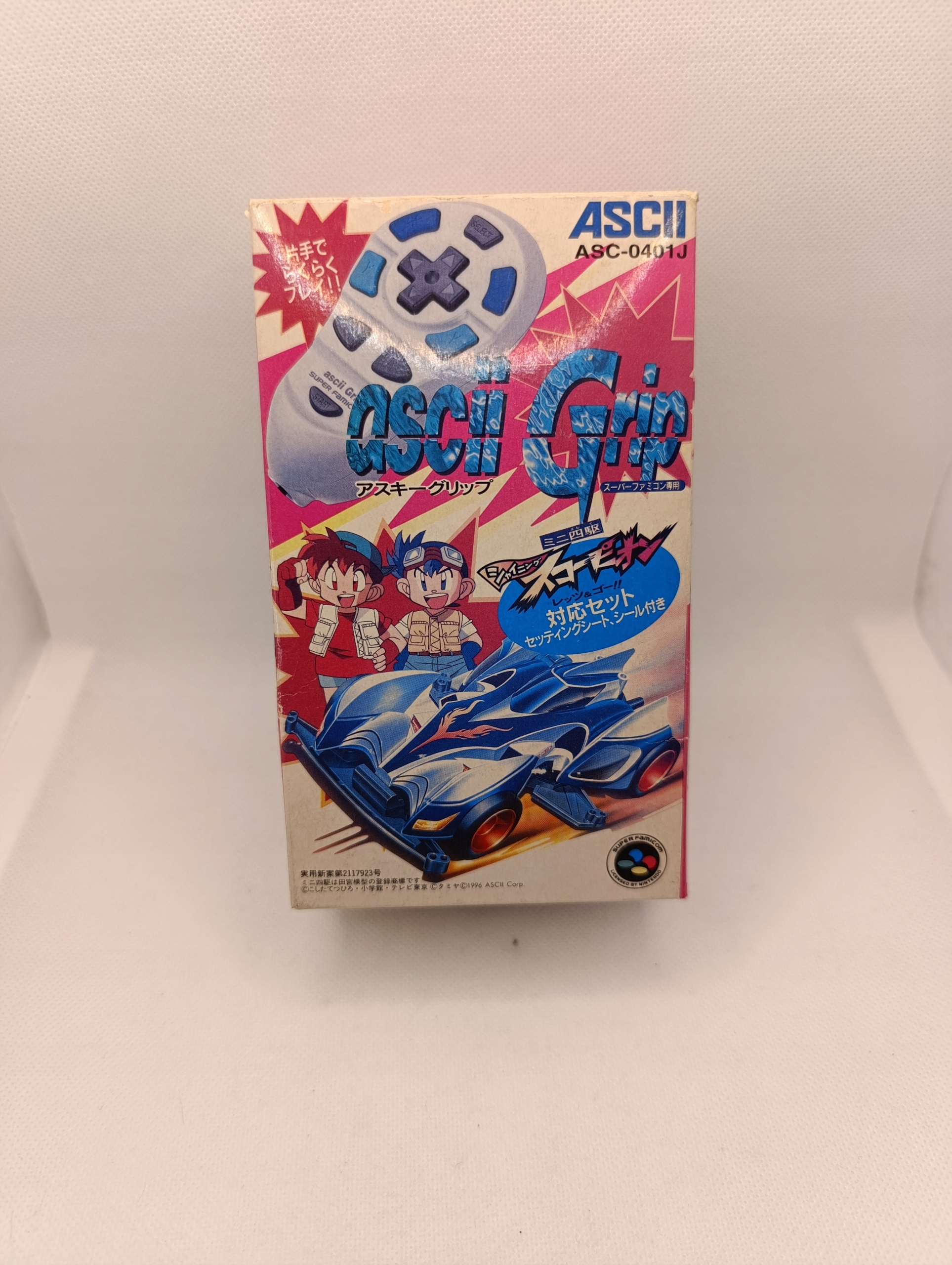 Ascii Grip 4 WD Shining Scorpion Super Nintendo SNES