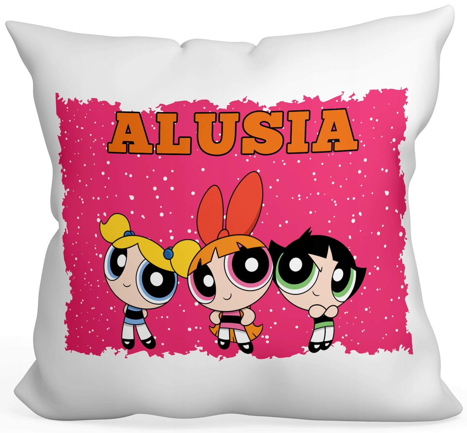 

Atomówki Drużyna Poduszka 40x40 +dowolne Imię