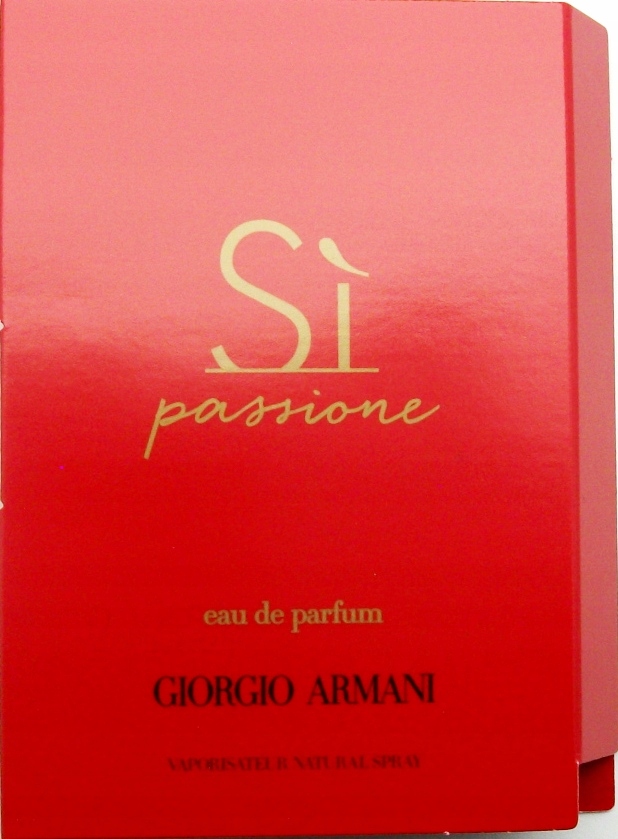 

Giorgio Armani Si Passione edp 1,2 ml próbka