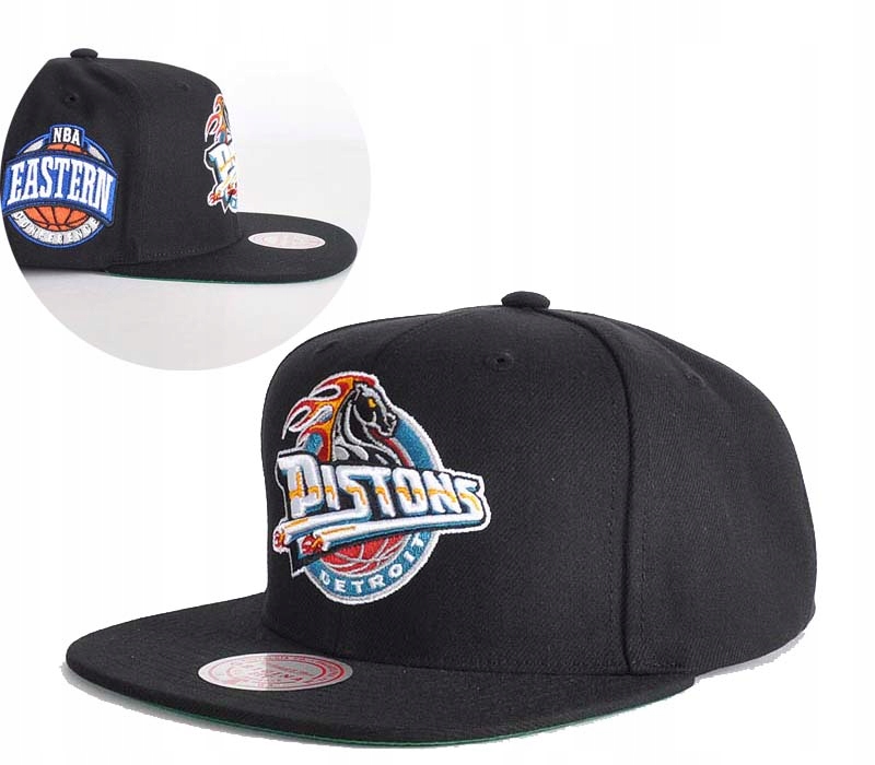 Czapka z daszkiem Mitchell & Ness Conference Pistons Nba Detroit