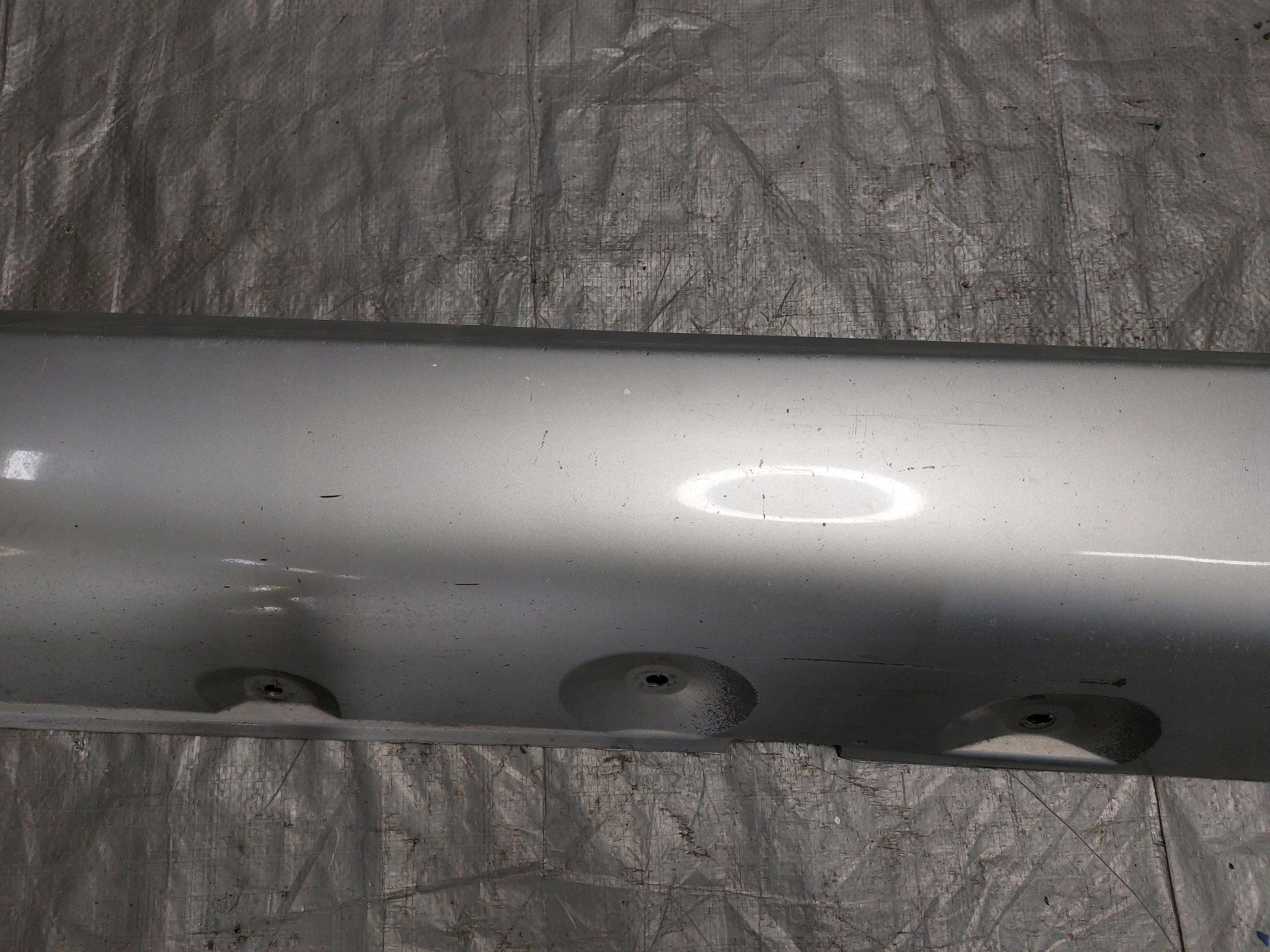 cap moulding of the threshold right BMW E46