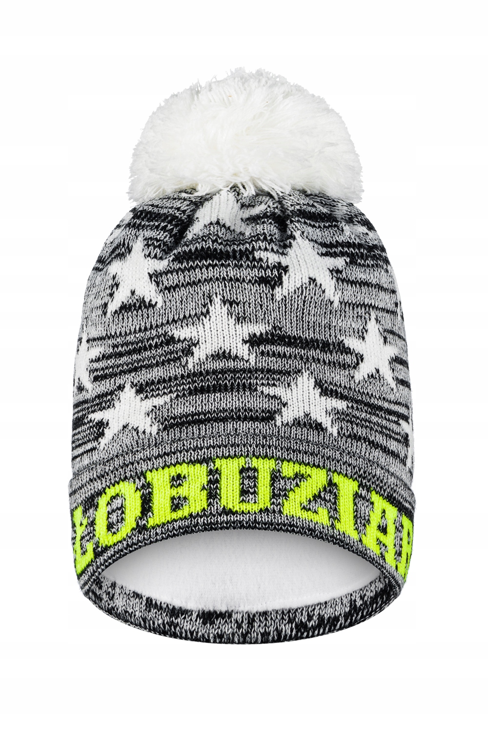 

Czapka Zimowa Ciepła Łobuziara Polar Akryl Modna