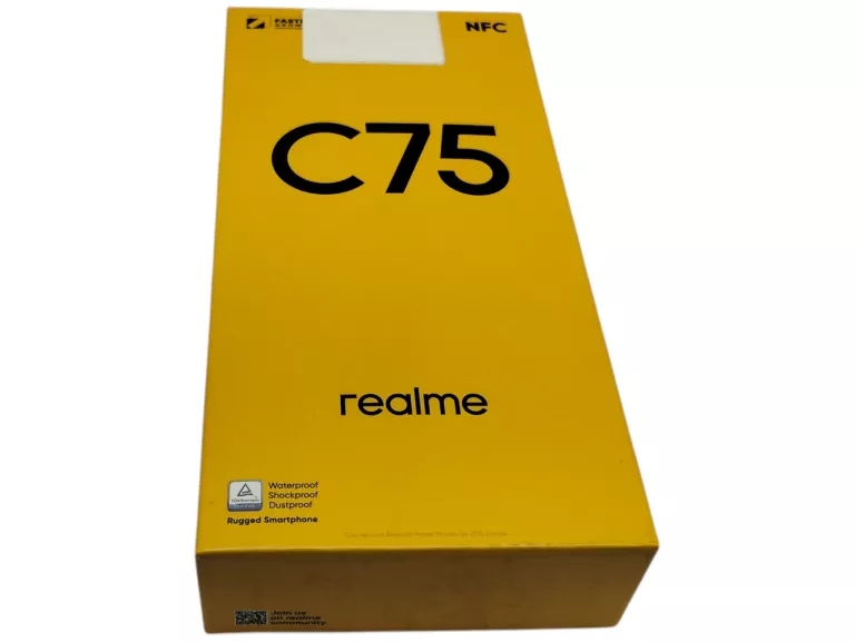 Smartfon Realme C75 8/256GB Dual Sim Storm Black