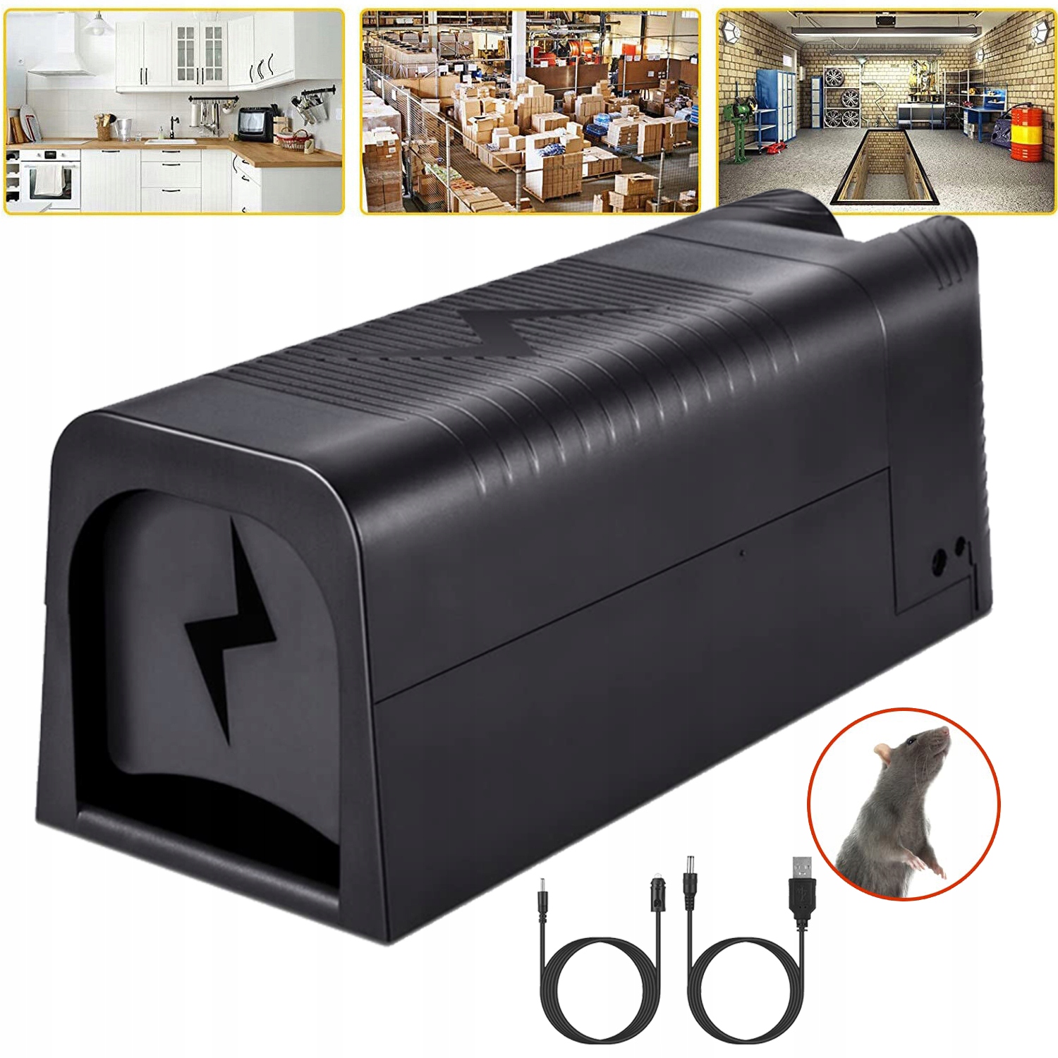 Elektryczna Pułapka Na Myszy Bezpieczna Elektryczna Pułapka Na Szczury