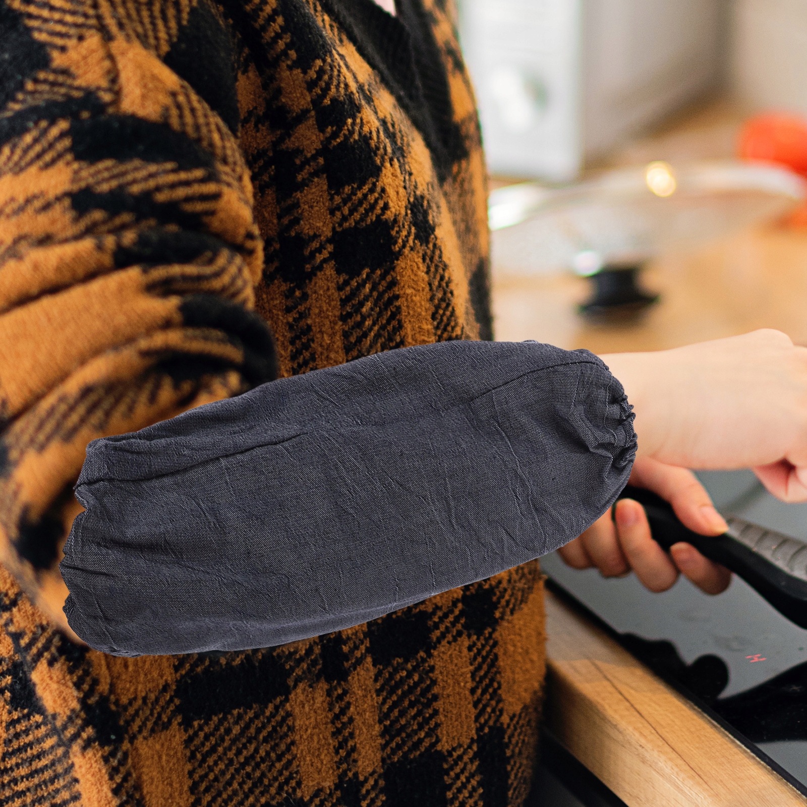 WYTRZYMAŁE RĘKAWY PRACUJĄCE OCHRONNIE ELASTYCZNIE Marka bez marki