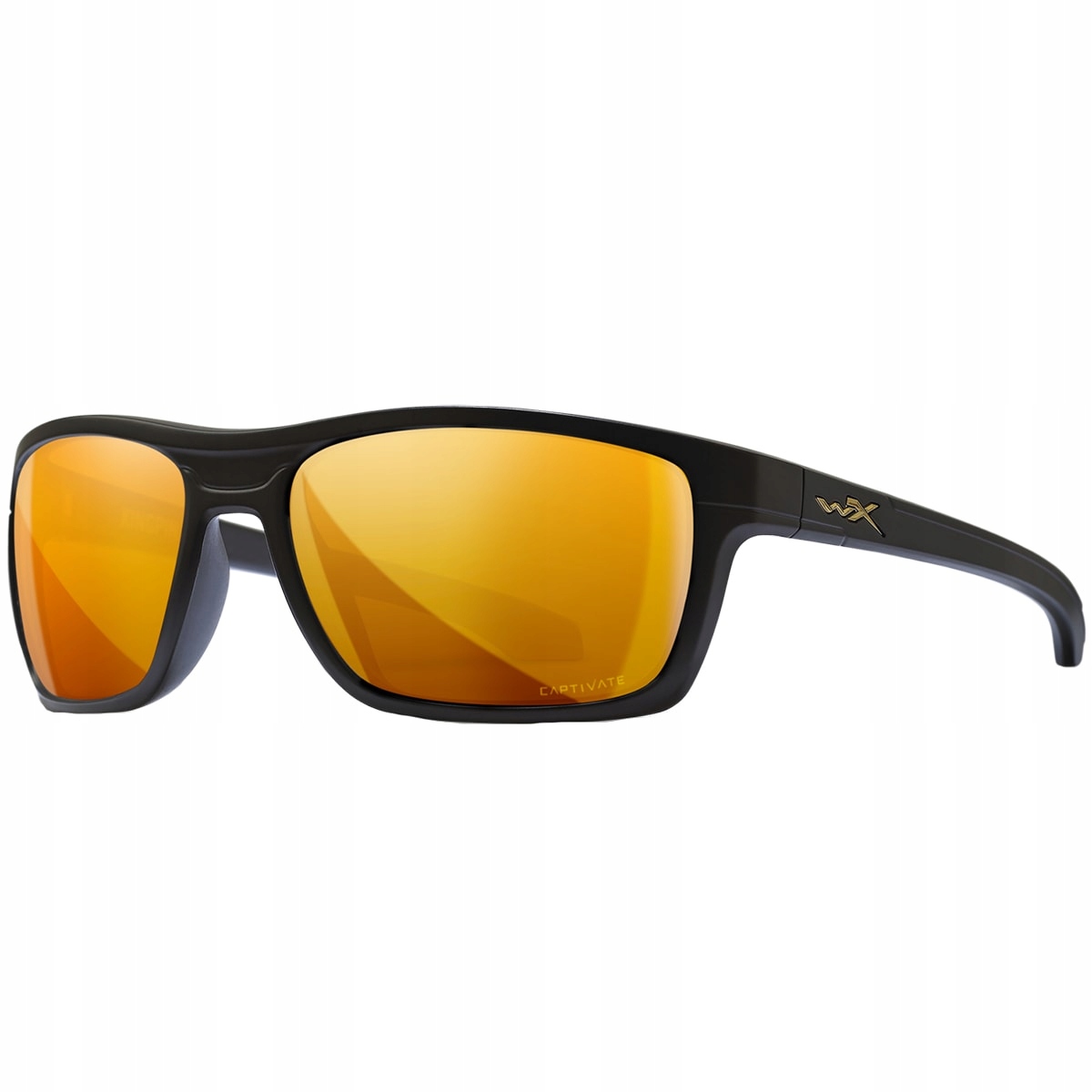 Brýle Wiley X Kingpin Captivate Polarized Bronze Mirror/Matte Black