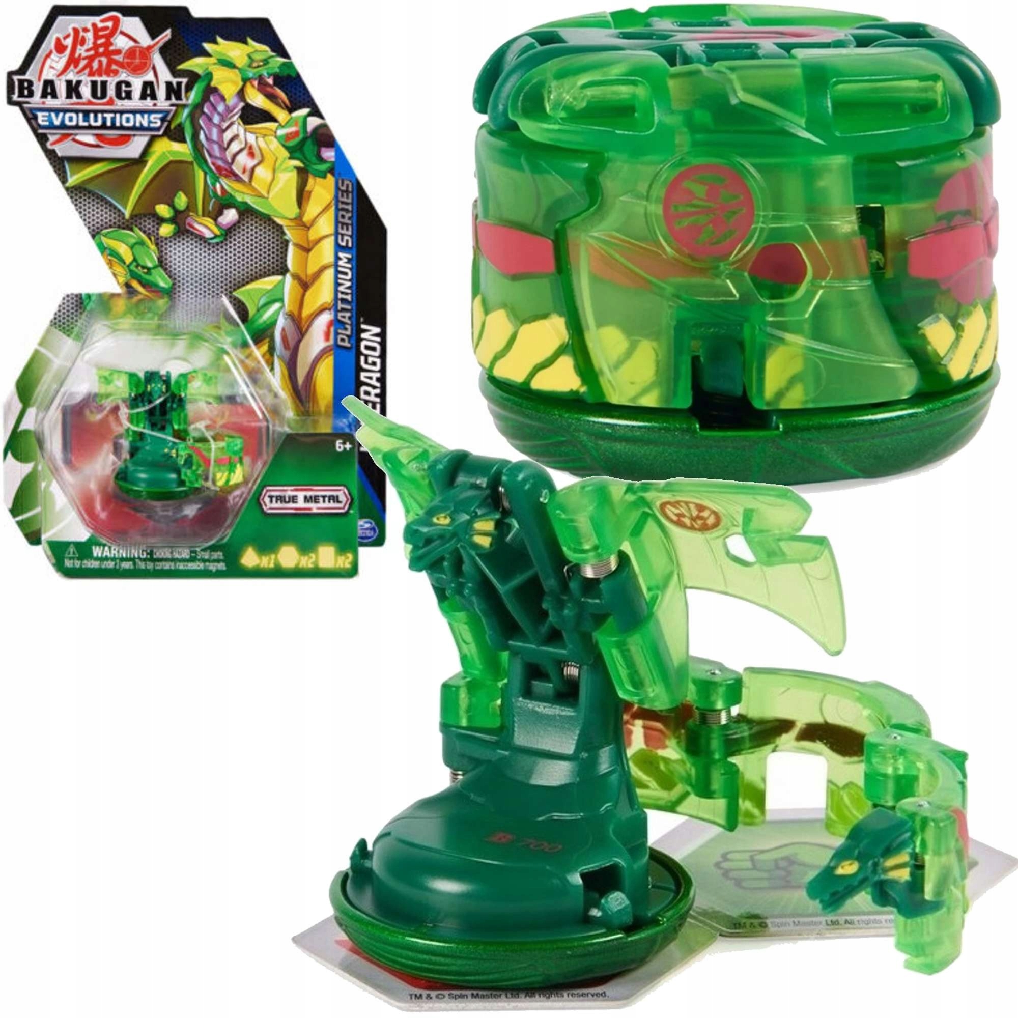 

Bakugan Evolutions True Metal Viperagon Ventus