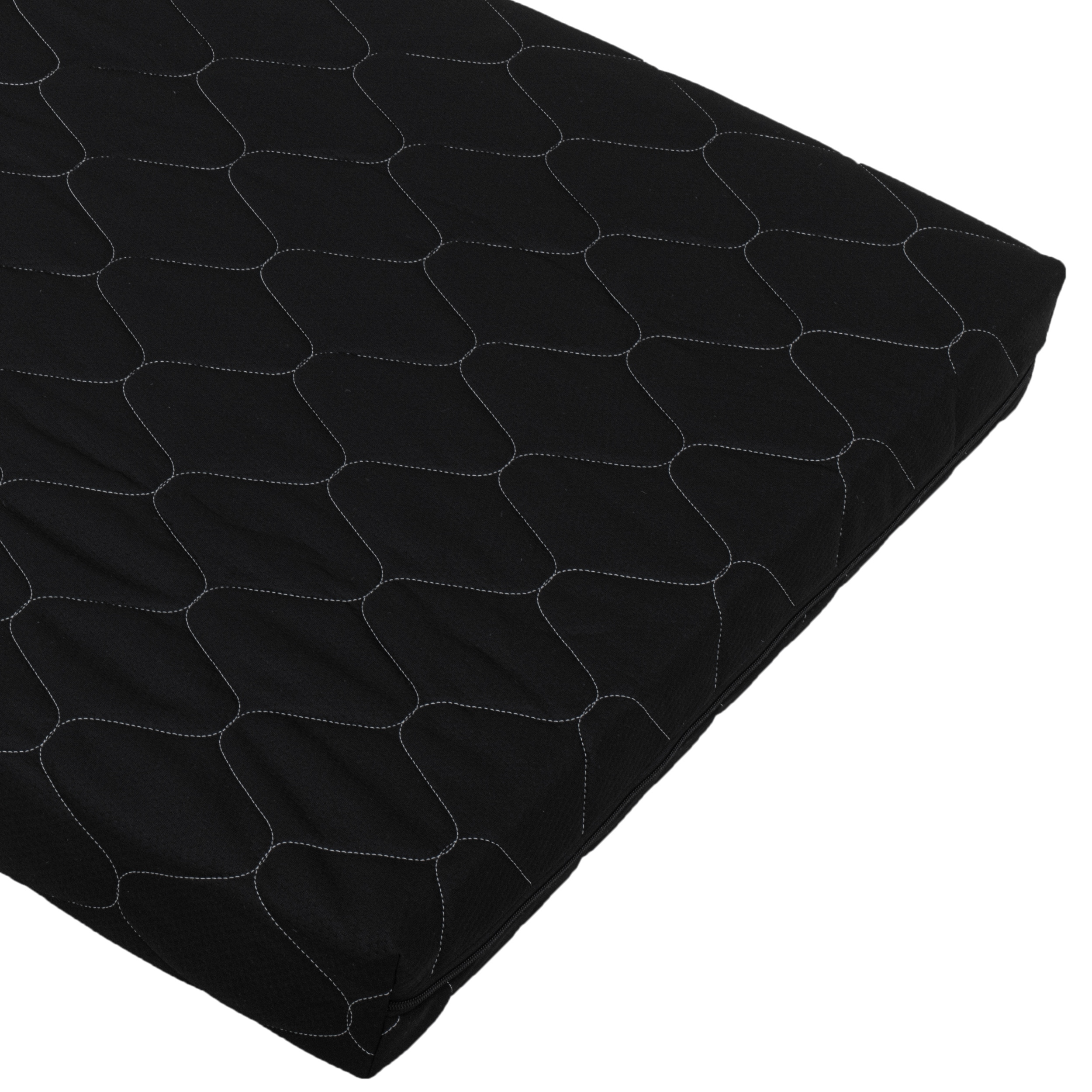 PIKOWANY Pokrowiec na materac 70x200 CZARNY