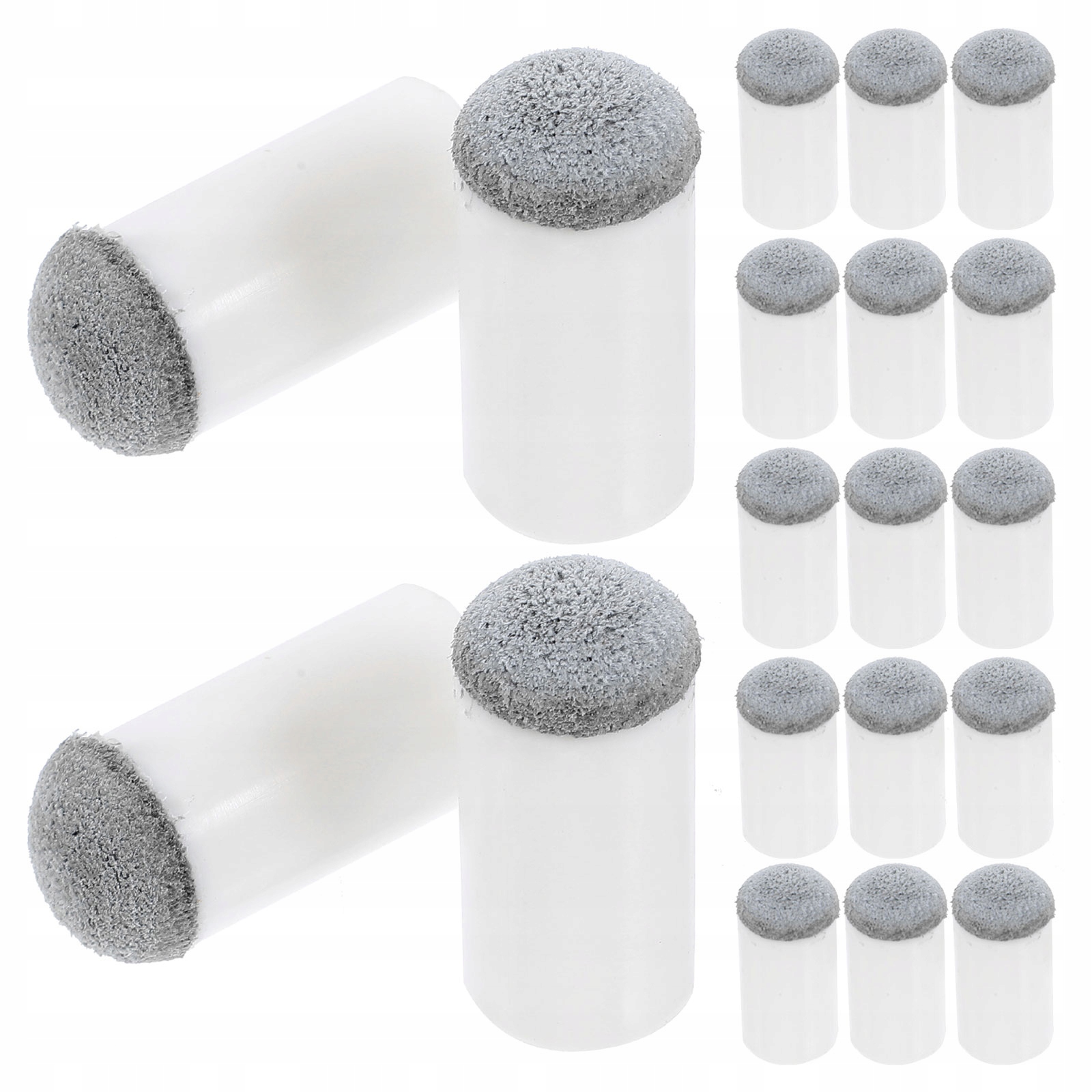 100Pcs Pool Cue Accessory Leather Tip Repair Covers