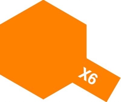 

Farba akrylowa X-6 Orange 10ml Tamiya 81506